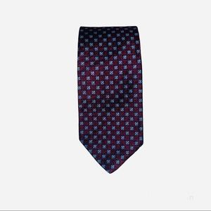 Brooks Brothers Silk Tie Maroon Blue